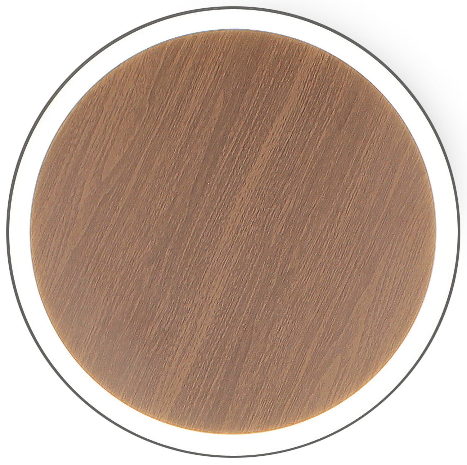 LED Deckenlampe Holz Ø50 cm 3500 K 3 Stufen dimmbar holz, holzlampe, rund, braun, naturholz