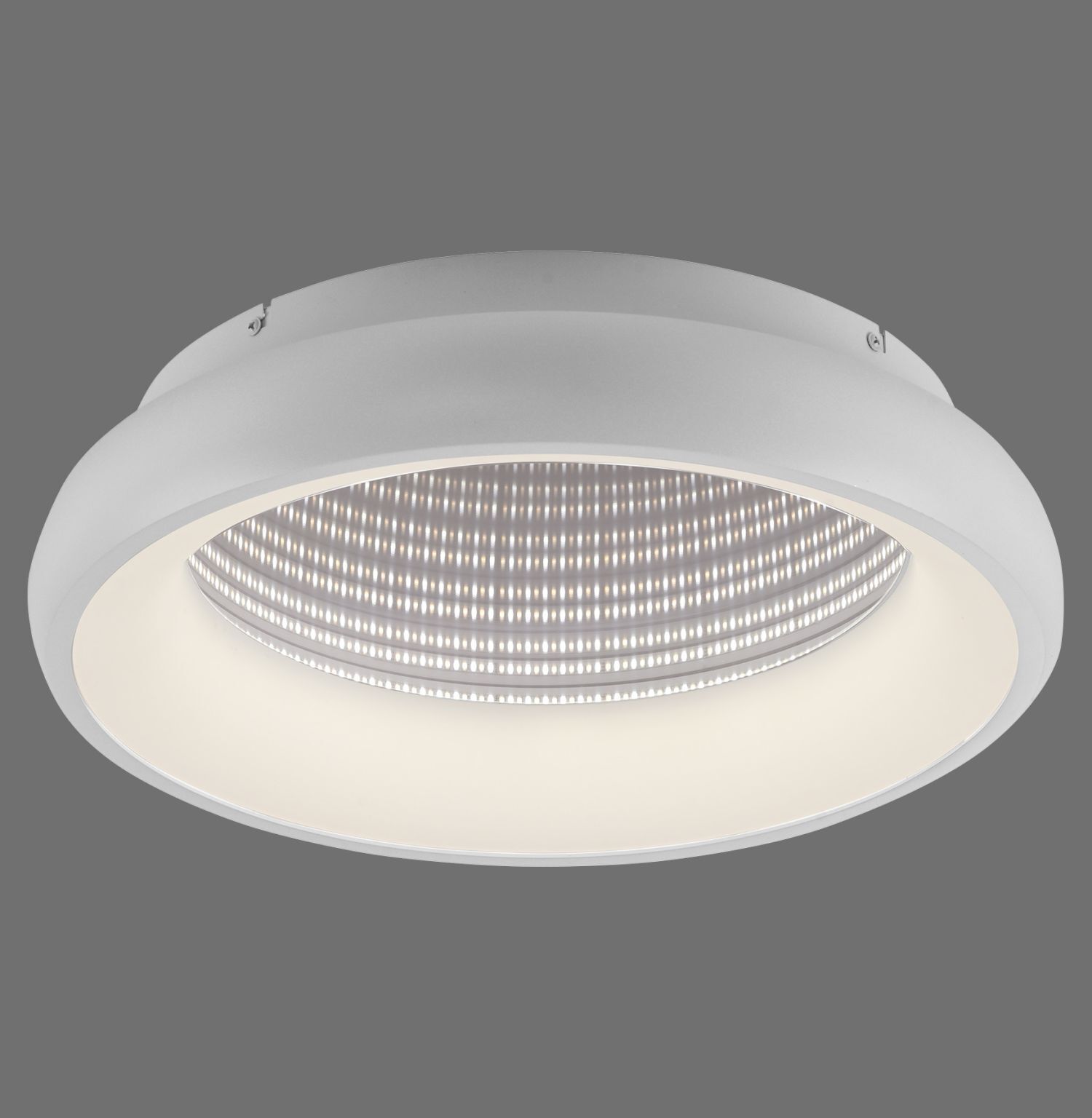 Dimmbare LED Deckenleuchte Tunneleffekt 2700-5000 lm Deckenleuchte, Leuchte, Teller