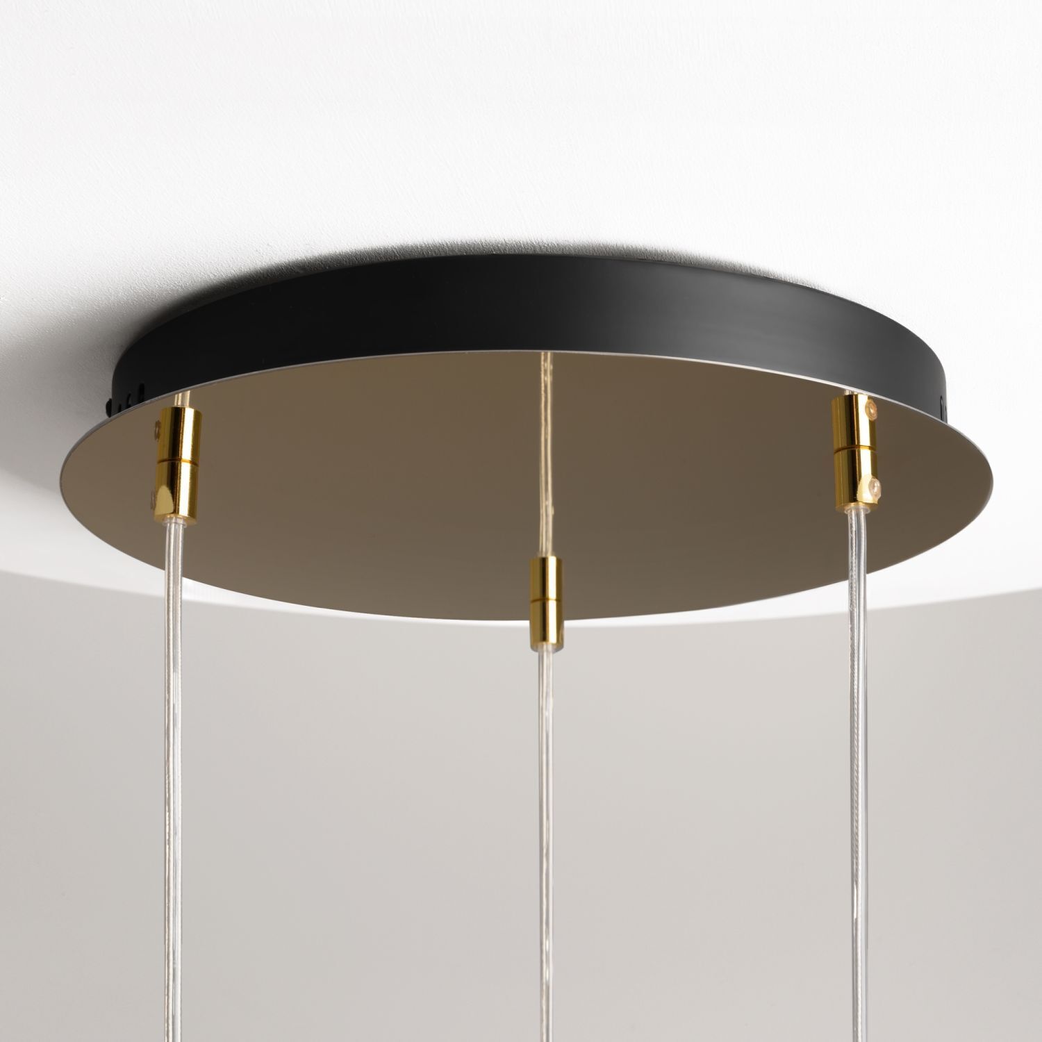 Hängeleuchte LED Metall Rauchglas B: 38 cm 4000 lm INA