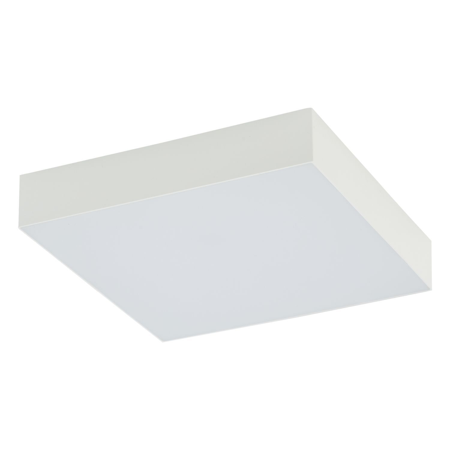 LED Deckenleuchte 4000 K 3400 lm Weiß quadratisch B: 21 cm