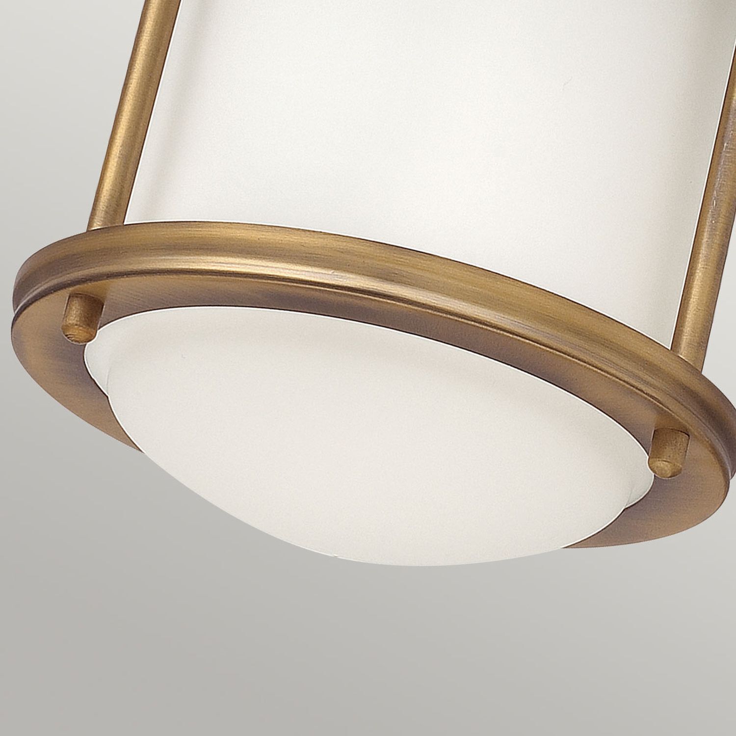 Deckenleuchte Bad IP44 rund D: 19,6 cm Glas Metall E27