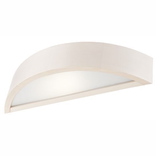 Wandlampe Weiß 40cm Holz Modern vielseitig ARBARO