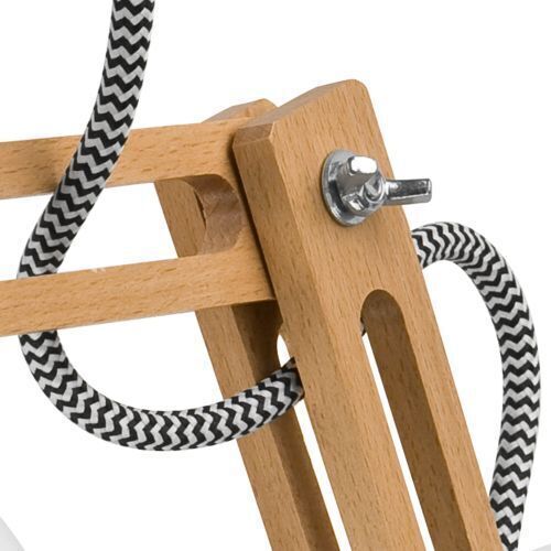 Aufbaustrahler Beleuchtung Holz Modern TIASIA Zubehor, Riemen