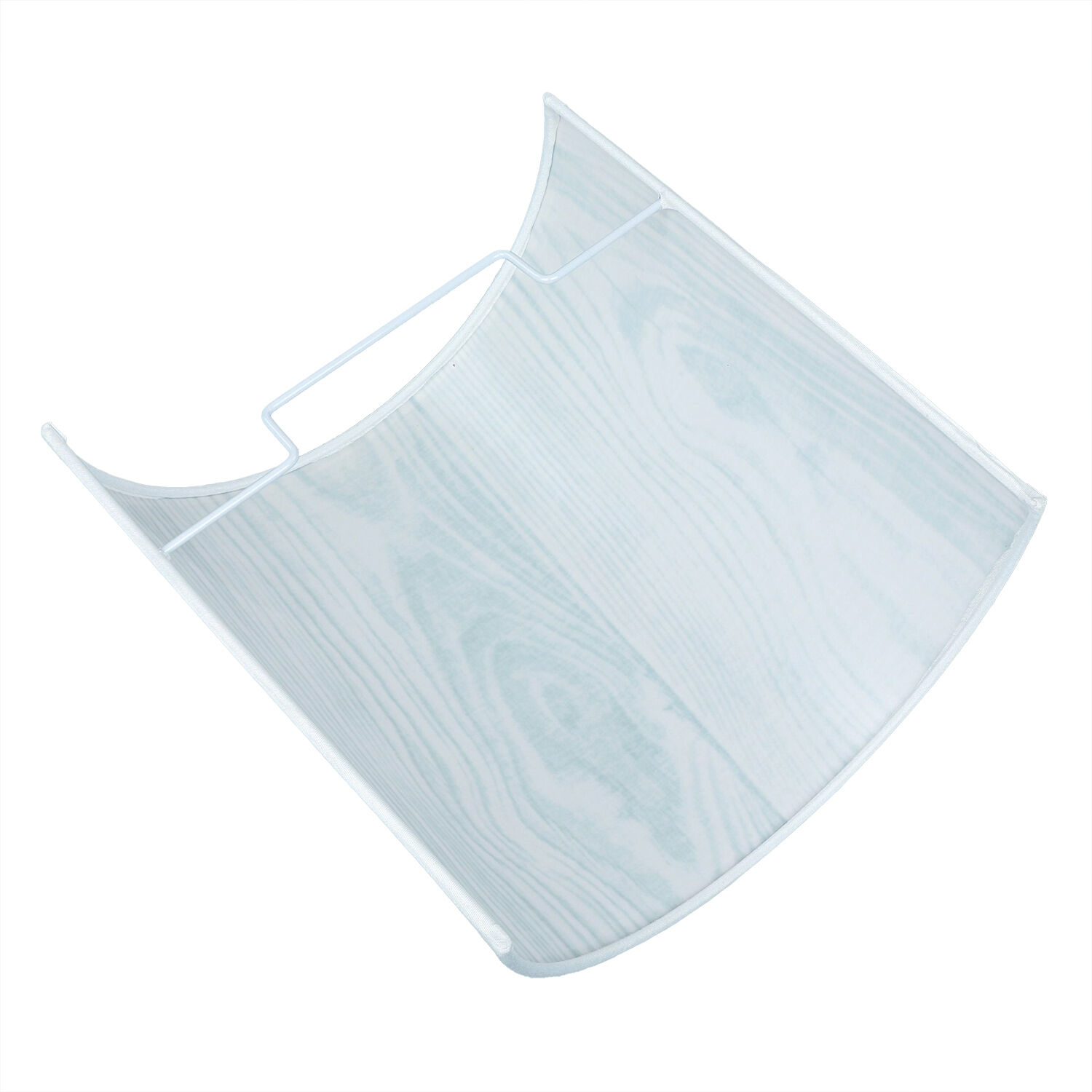 Stoff Wandlampe ALICE Lila Holz Optik Loft Design E27 Moebel