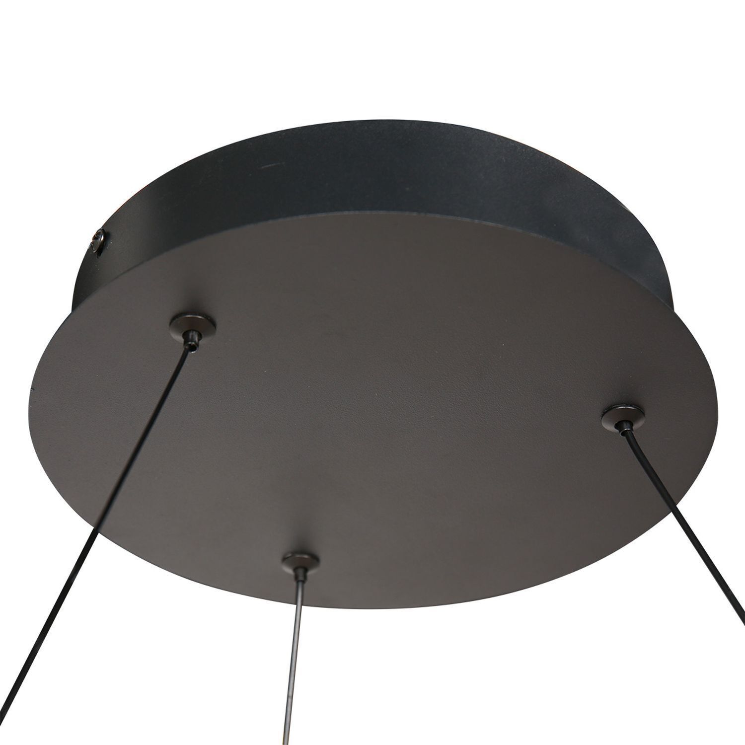 LED Hängelampe Metall Kunststoff 80 cm rund 60 W 2700 K