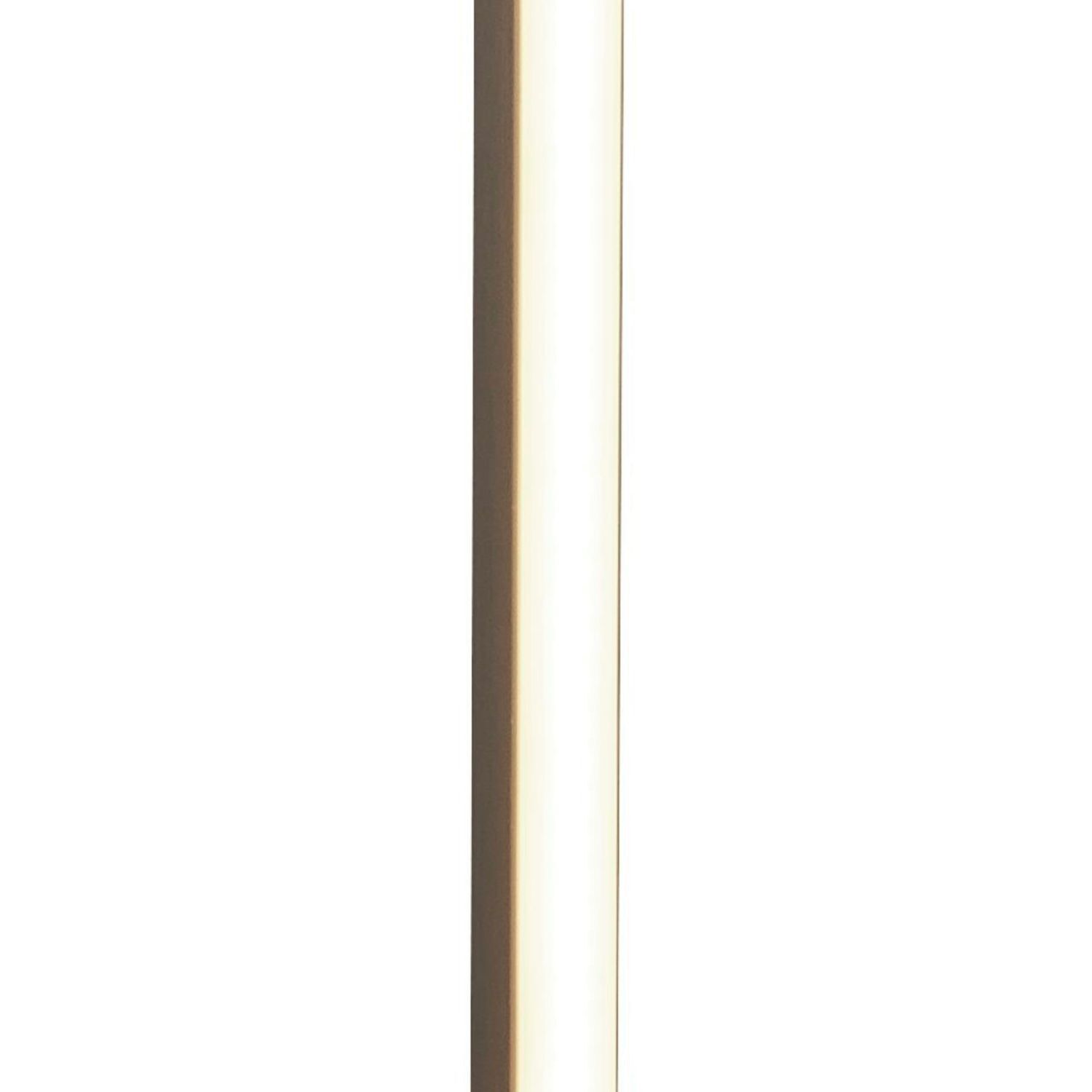 LED Tischlampe mit Touch Funktion 50 cm in Silber matt