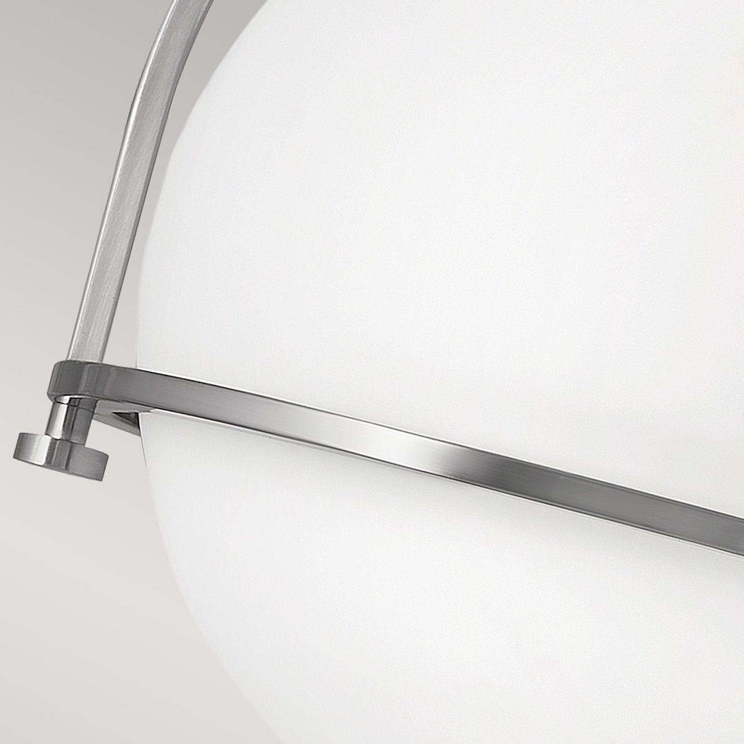 Deckenlampe Metall Glas rund Ø 28,2 cm E27 Kugel Schirm