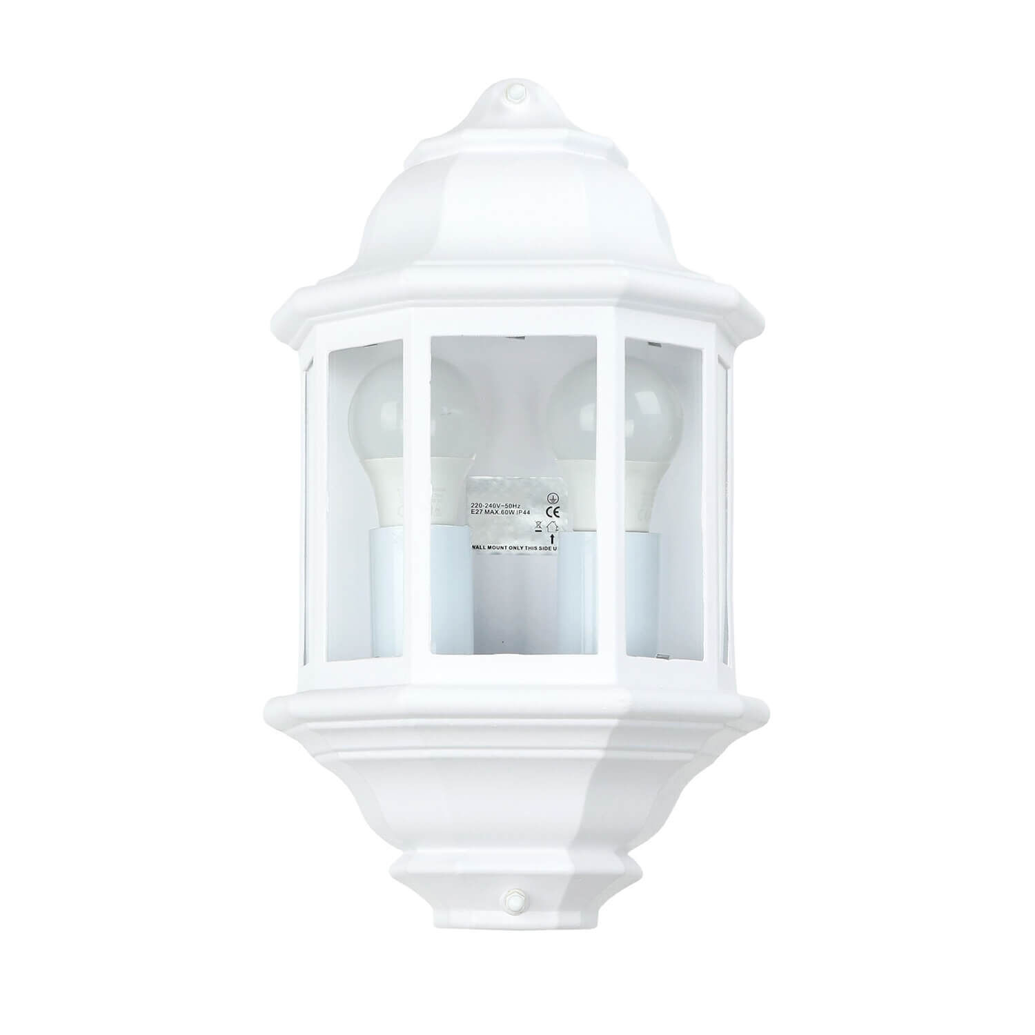 Maritime Außenleuchte Wandlaterne LIVORNO weiß E27 Lampe