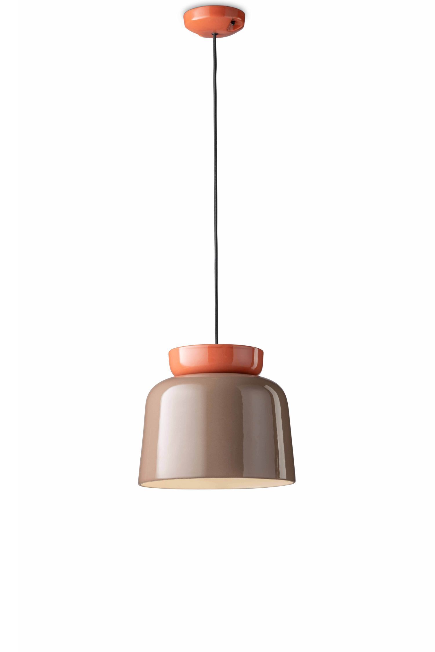Hängeleuchte Keramik D: 27,5 cm H: max. 145 cm E27 rund