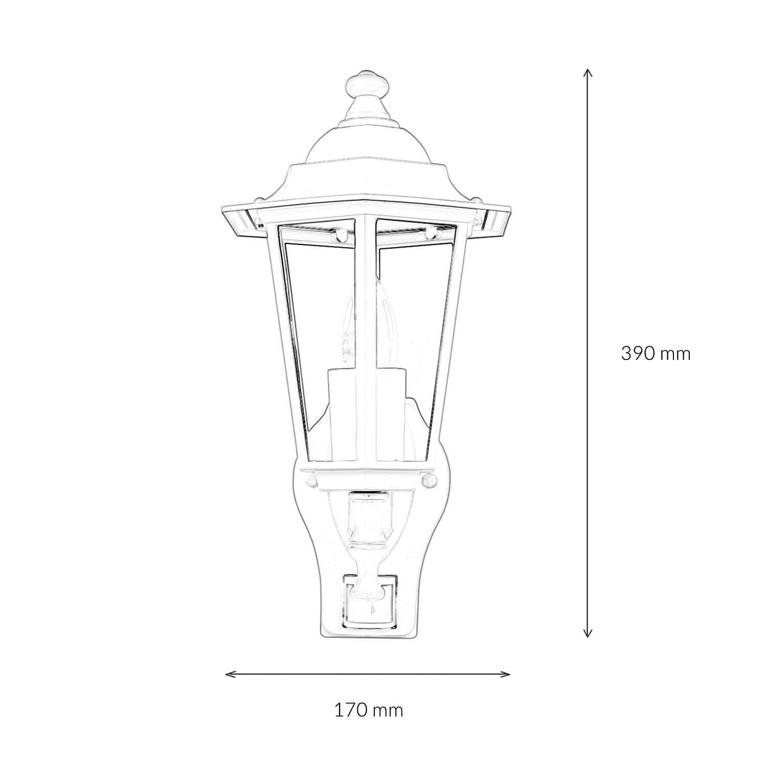 Gartenlampe, Laterne, Außenleuchte, Parks- Licht, Glasfronten
