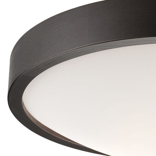 Deckenleuchte FERNLY Braun Modern rund Wohnzimmer