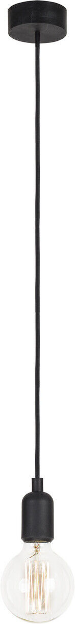 Hängeleuchte SILICONE in Schwarz