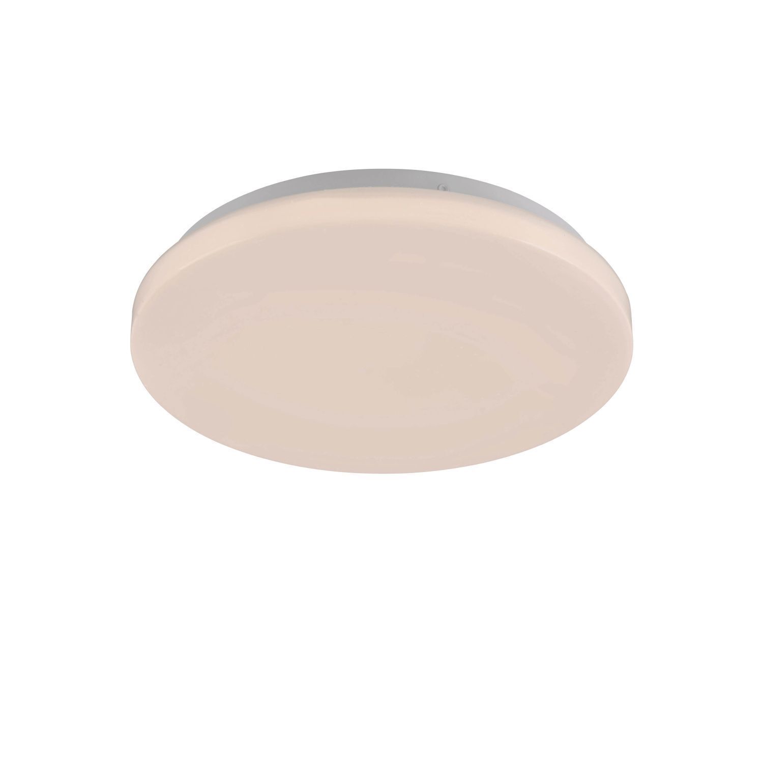 Blendarme LED Deckenlampe Weiß Ø22 cm rund 8 W wohnlich