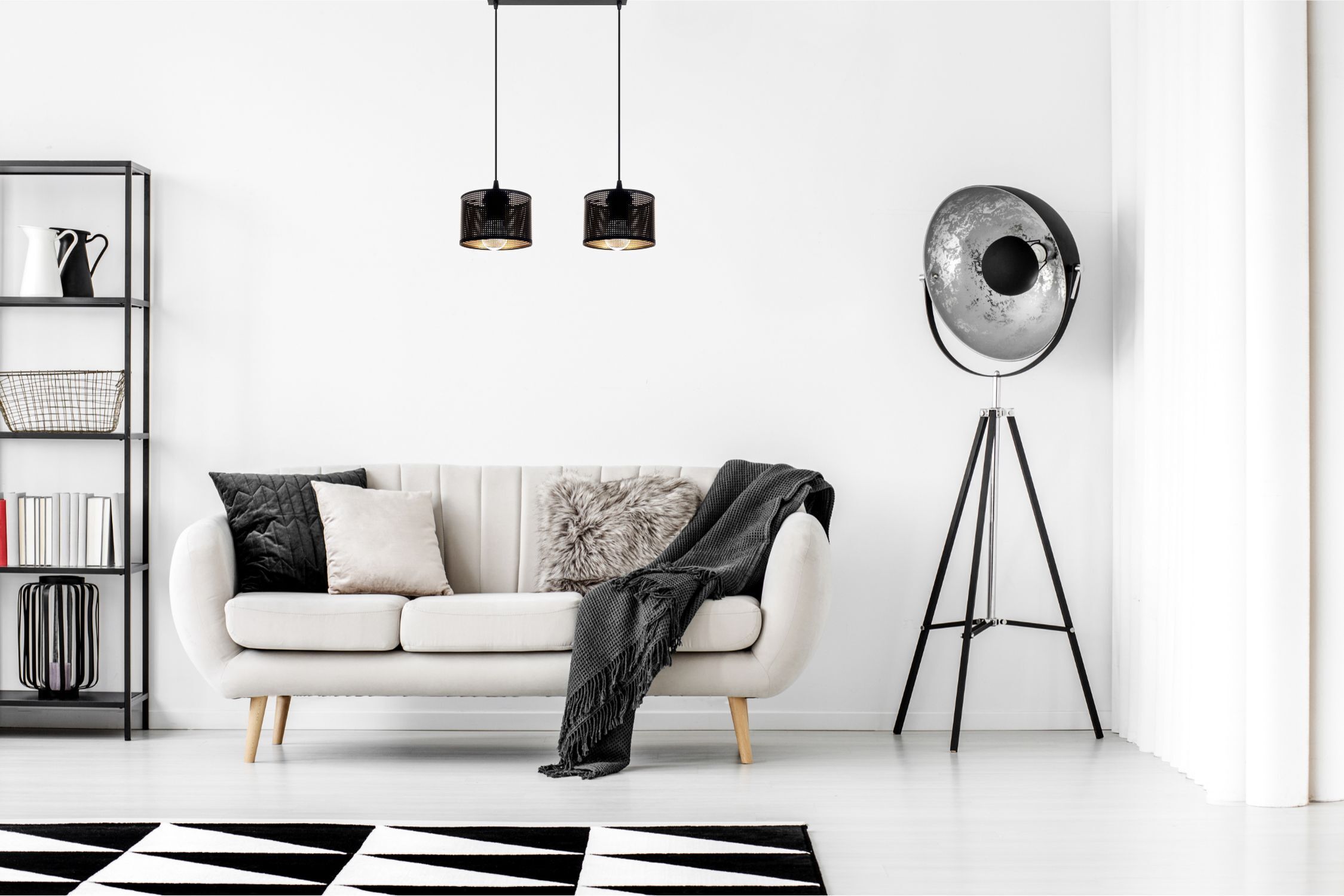 Lampe, Wohnzimmer, Dekoration Ihres Zuhauses, Innenarchitektur, Couch