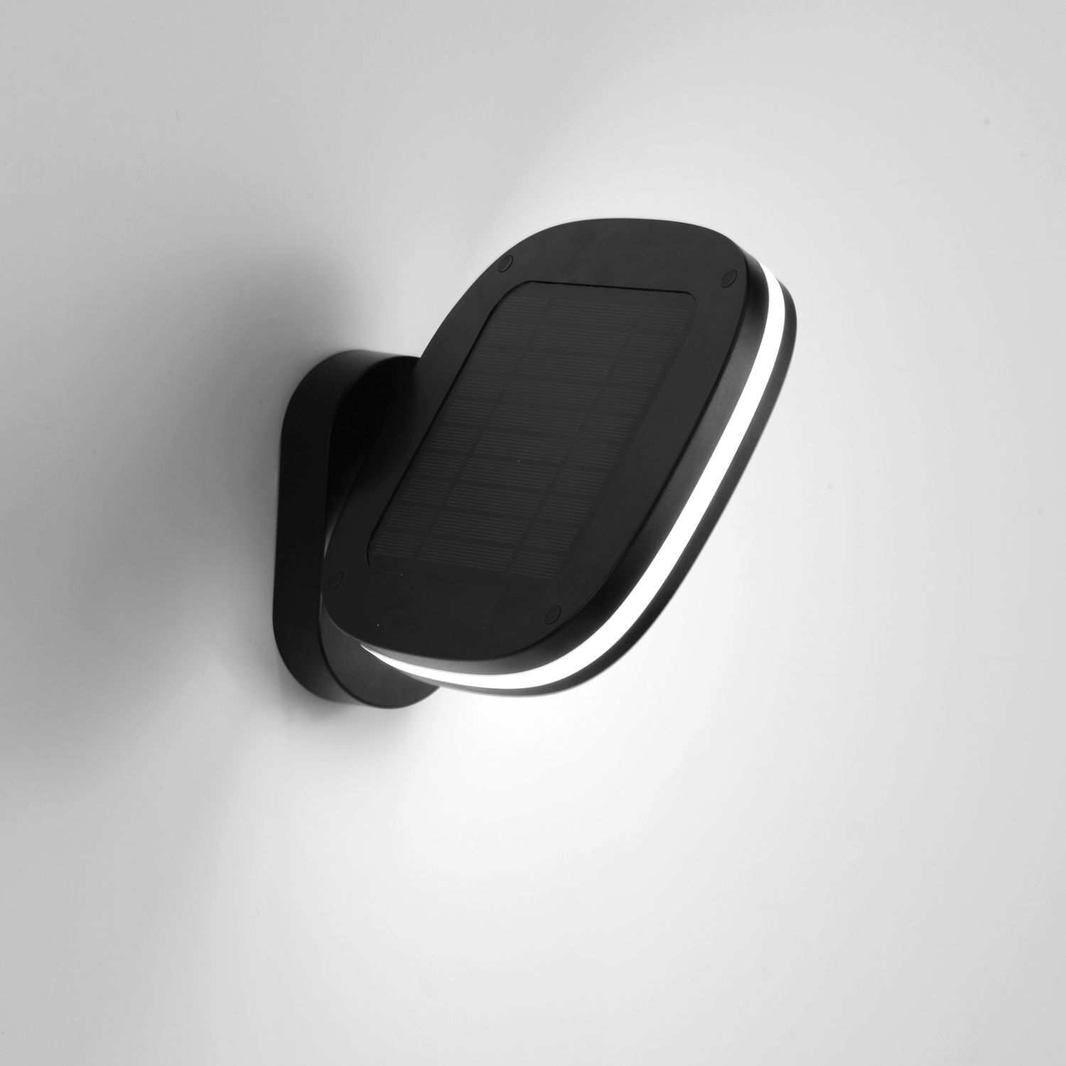 LED Solar Wandspot mit Bewegungsmelder 6 W verstellbar