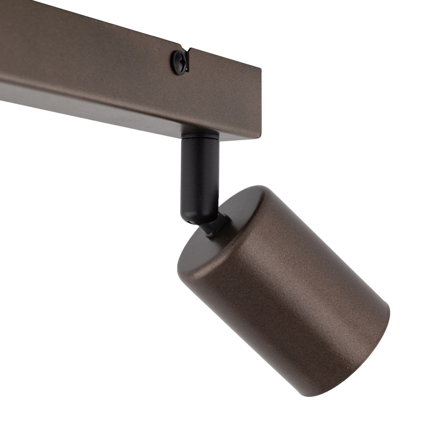 Deckenstrahler Metall Braun 39 cm klein GU10 2-flammig LIDIA
