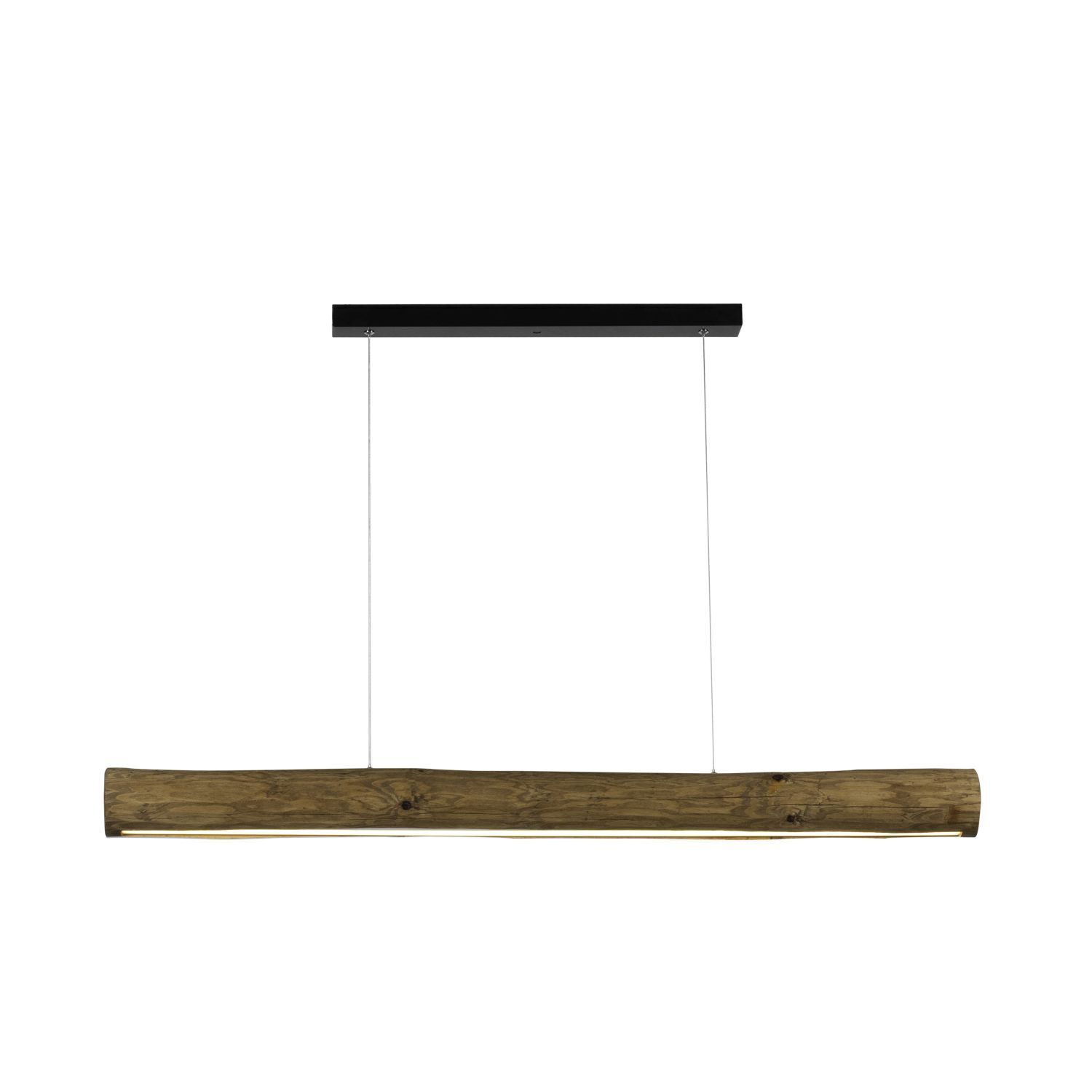 LED Hängelampe Touch Dimmer Holz 3000K 115cm lang Elektronik, Bildschirm, Projektionsbildschirm