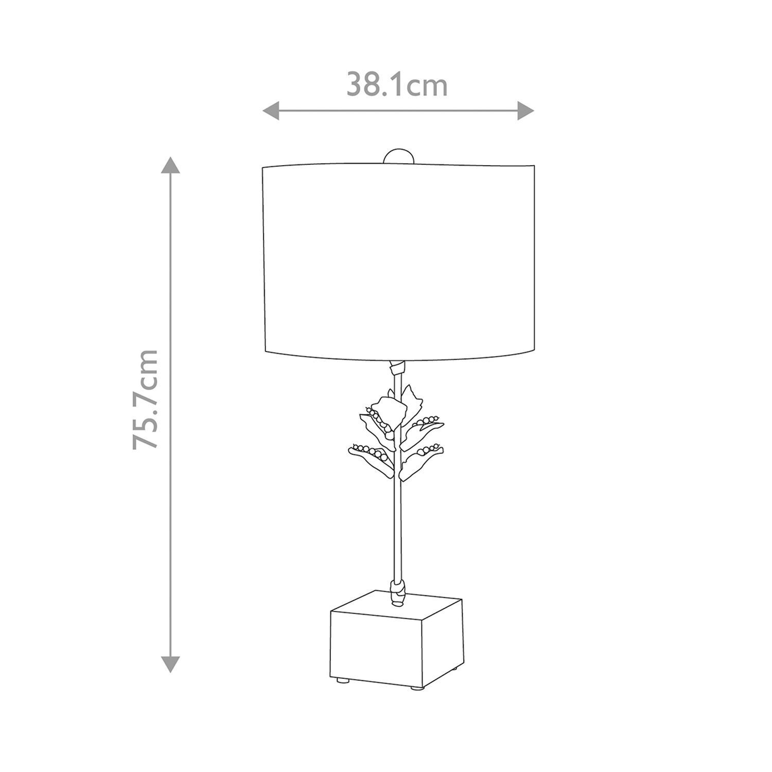 Tischlampe Schwarz Gold Antik Modern Pergament Schirm