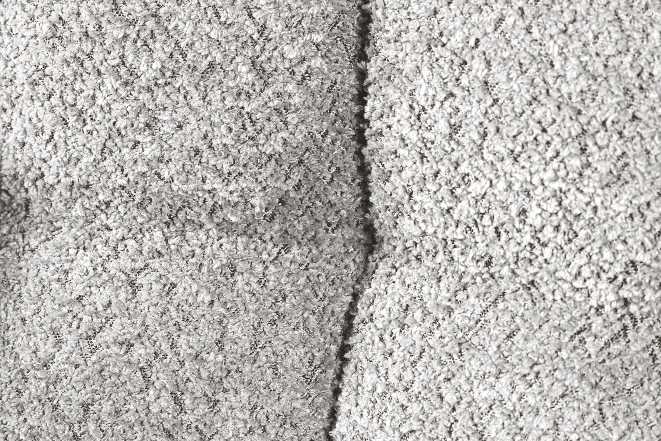 Bürostuhl ohne Rollen Grau Schwarz Bouclé Metall Retro Dekoration für Zuhause, Teppich, Textur