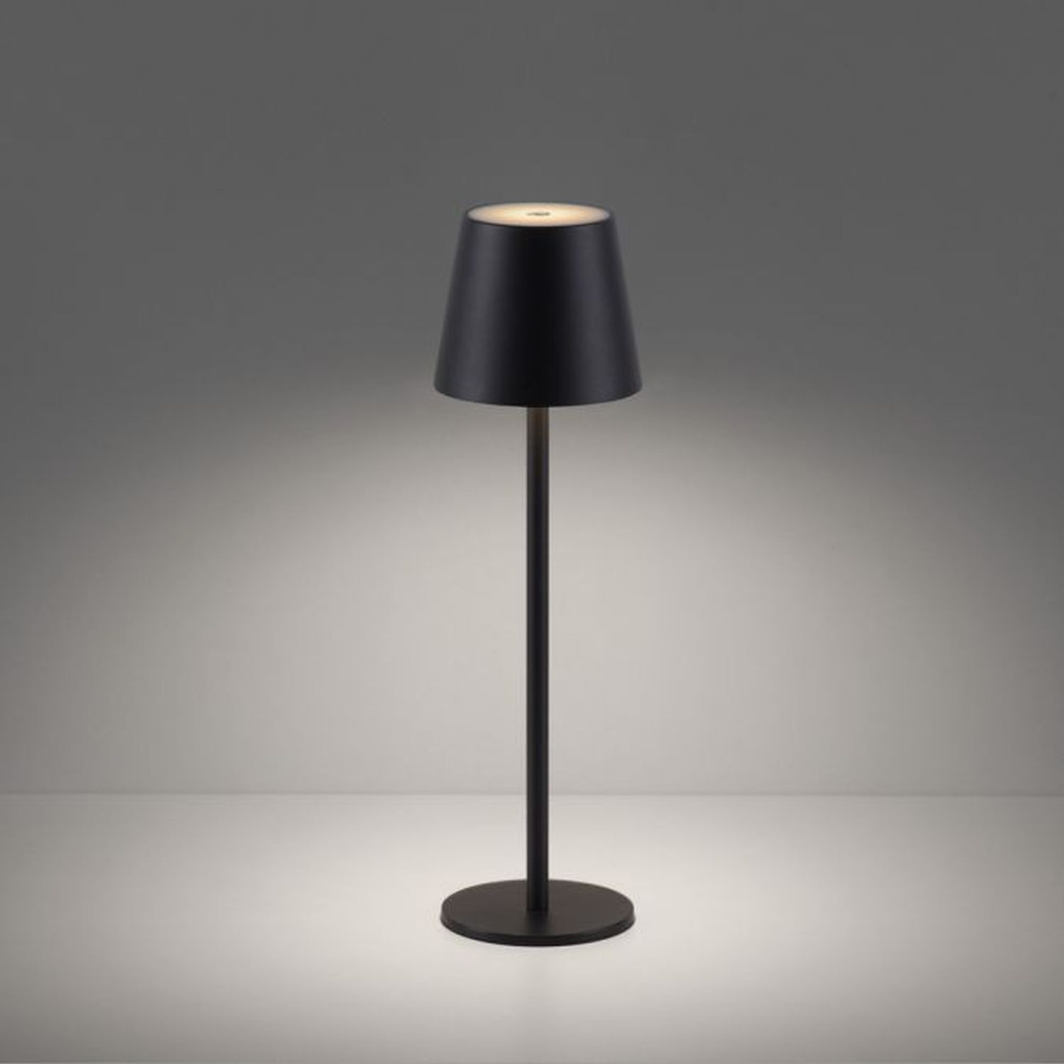 LED Akku Tischlampe Metall IP54 Touch Dimmen 320 lm