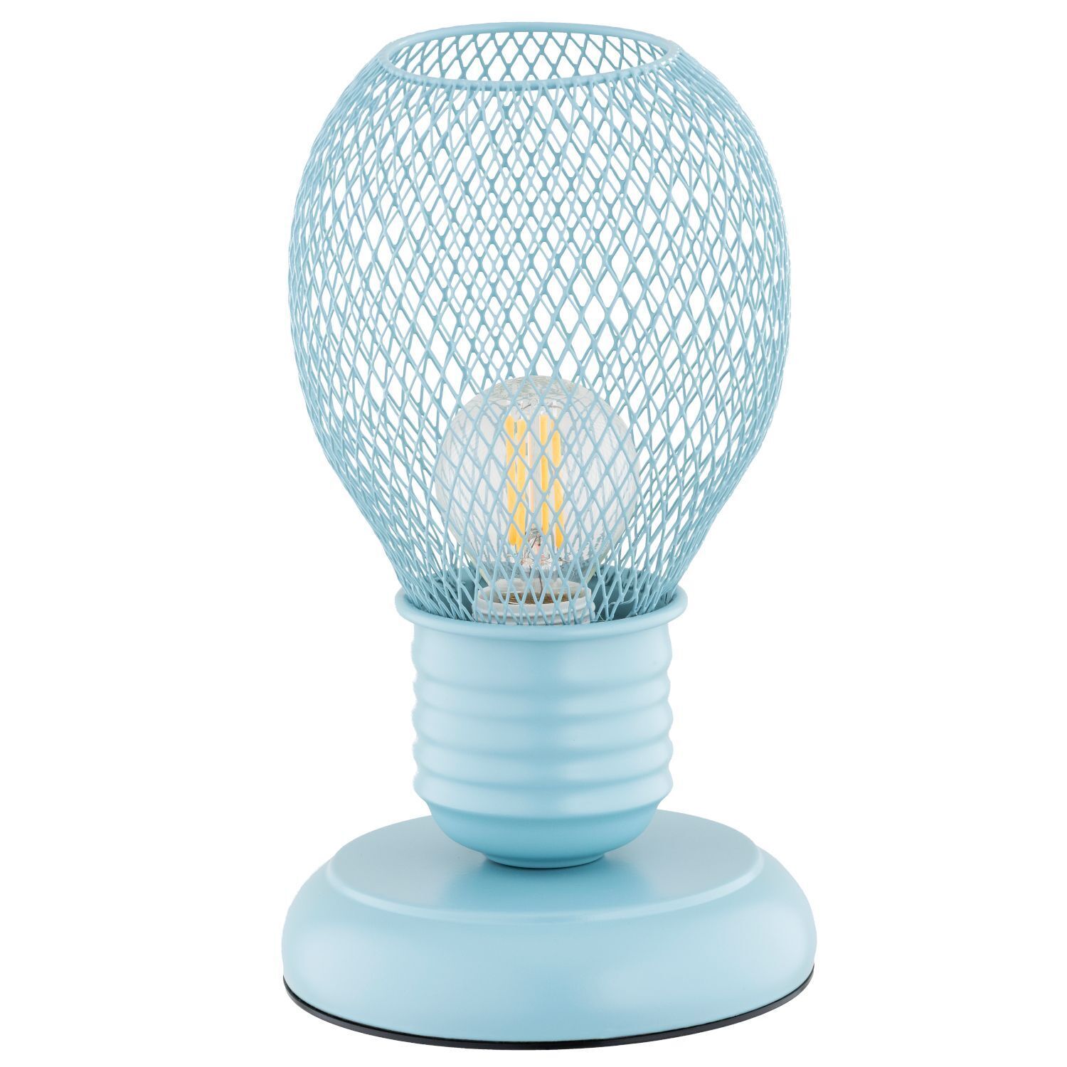 Tischlampe, Metallnetz, LED, Beleuchtung, Lichtquelle