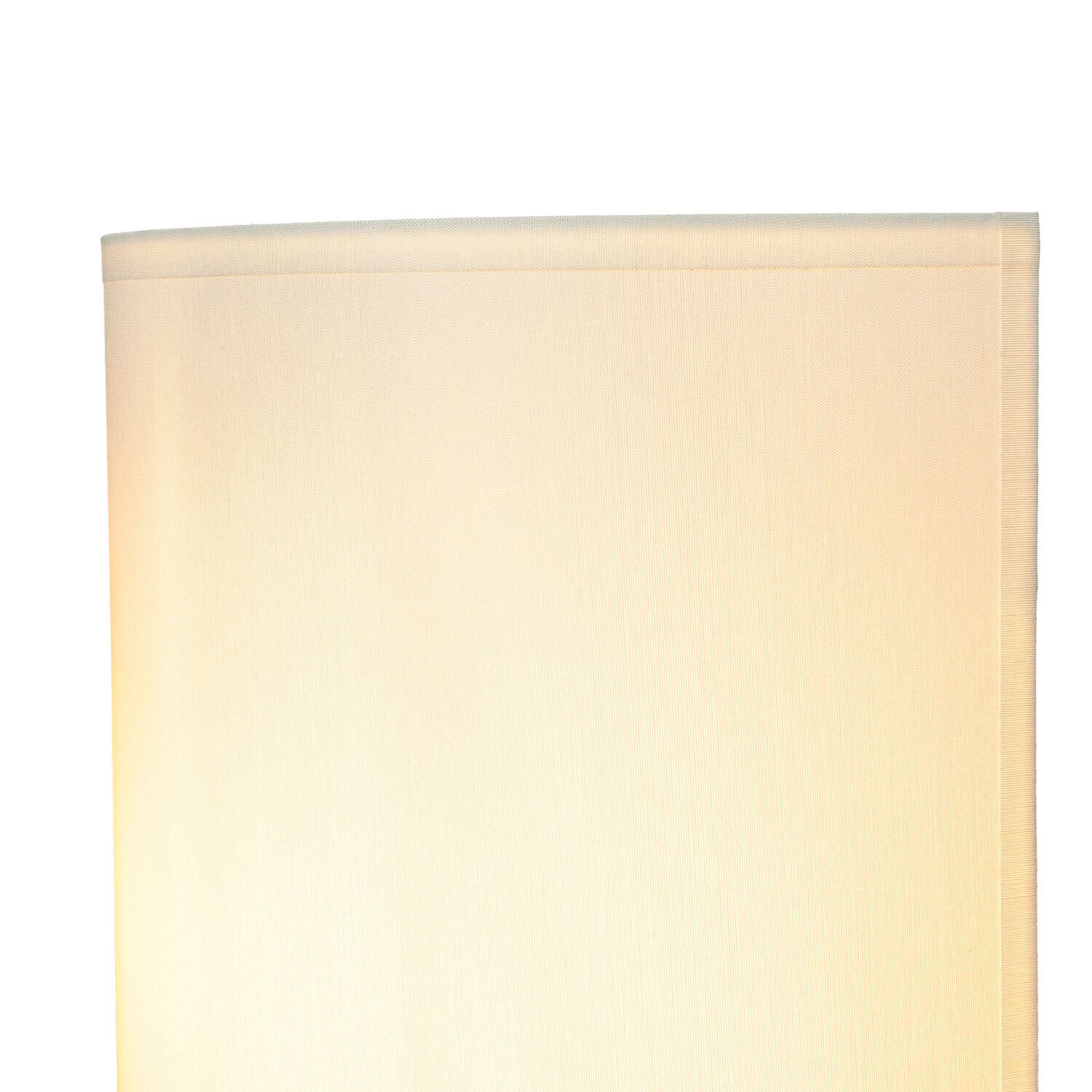 Wandleuchte ALICE in Weiß Stoff Schirm modern Lampe, Lampenschirm