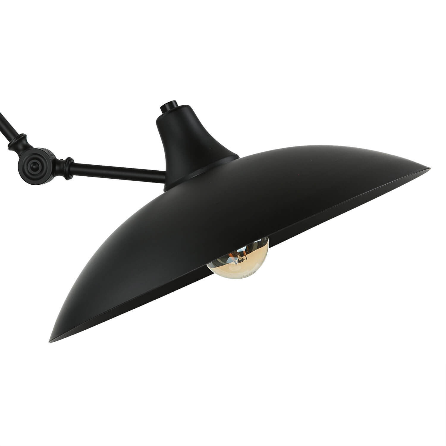 Schwarze Deckenlampe Wohnzimmer Leuchte Decke Beleuchtung, Lampe, Deckenventilator, Gerät, Elektrisches Gerät