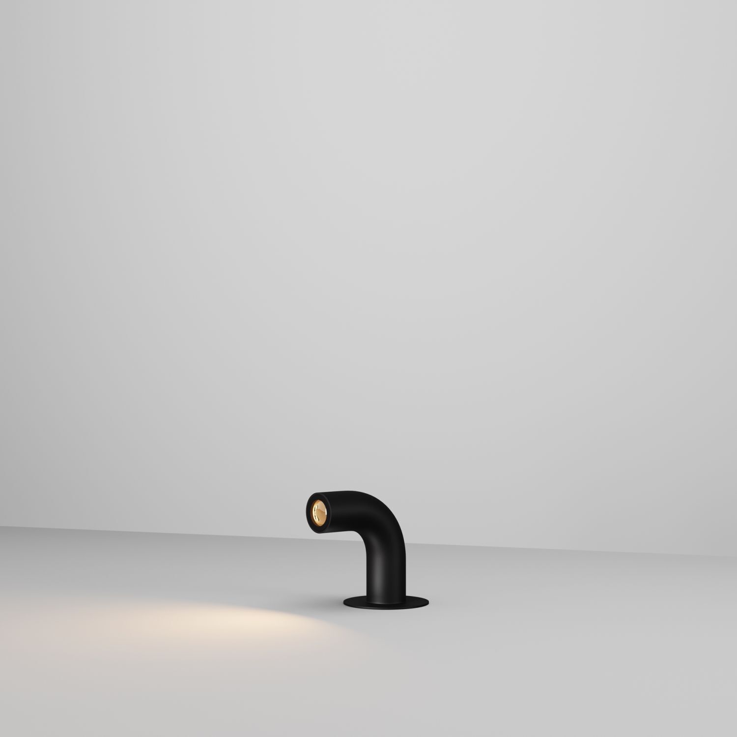 LED Wegeleuchte Edelstahl Graphit IP65 9,5 cm 3000 K Lichtspot, Wandleuchte, Schwarz, Spotlight, Bodeneinbau