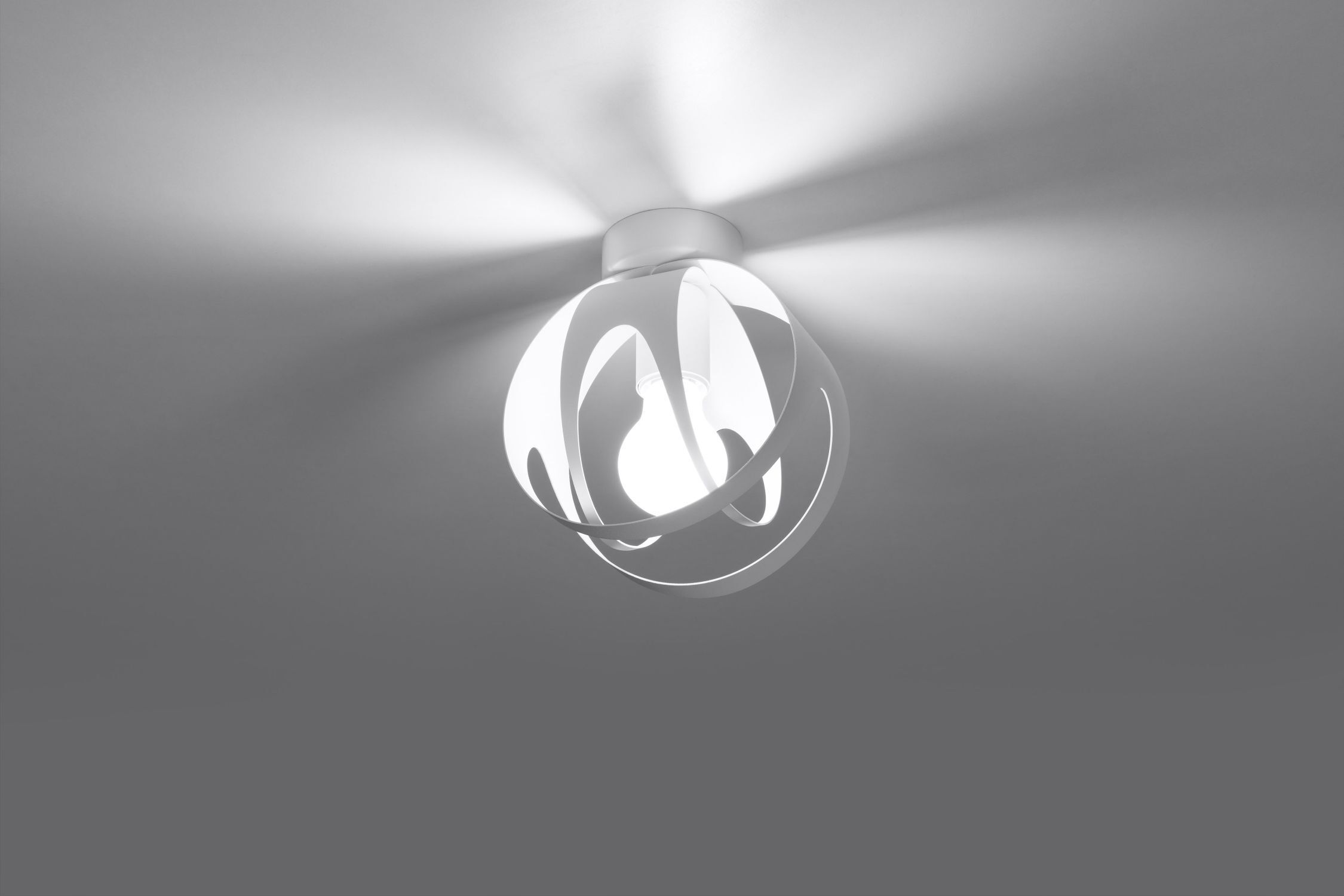 Deckenlampe rund Ø 16 cm Kugel Modern Metall E27