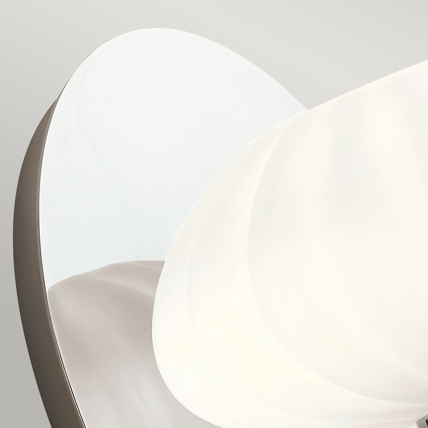 Wandleuchte Bad LED G9 IP44 H: 20,3 cm 3000 K Chrom Weiß