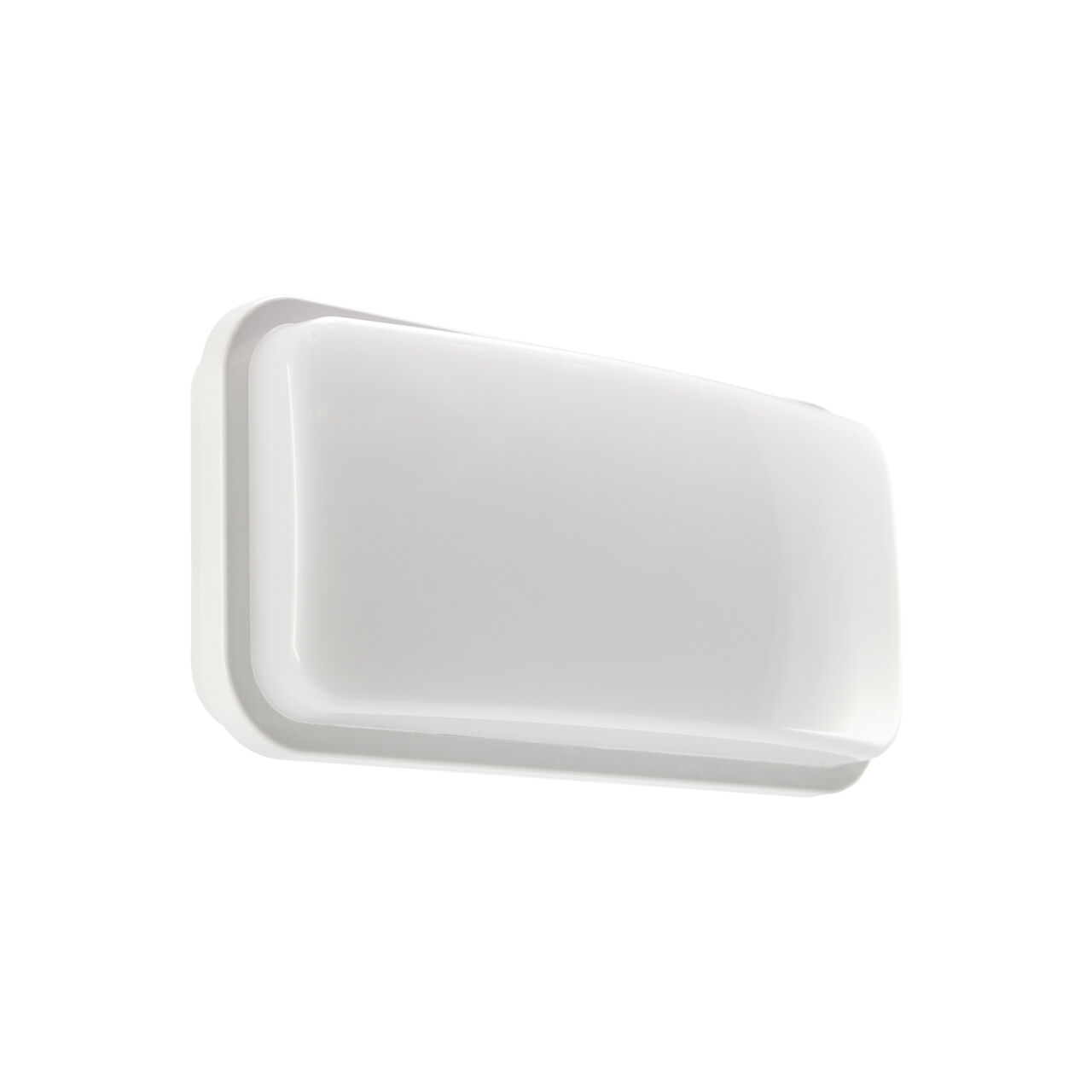 LED Wandleuchte außen IP55 23,6 cm breit Weiß