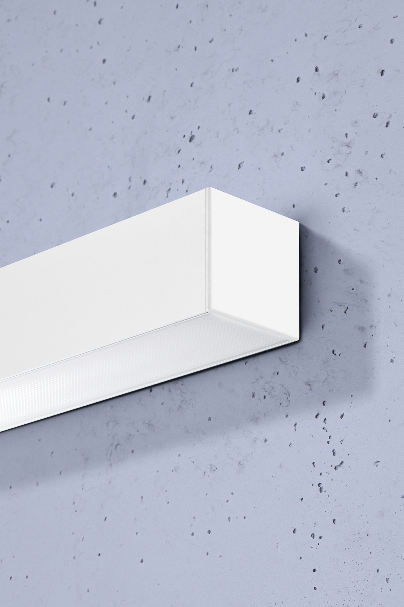 LED Wandlampe innen groß 118 cm 3000 K Downlight
