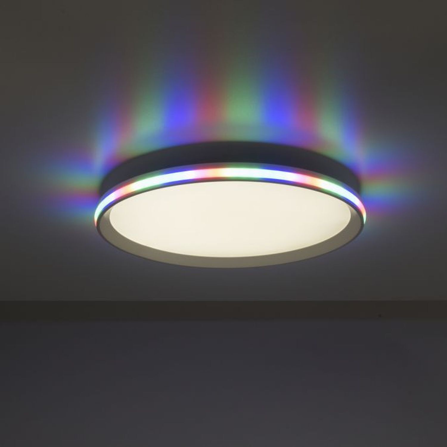 Moderne LED Deckenlampe RGB Licht Ø45 cm 2800 lm 22 W