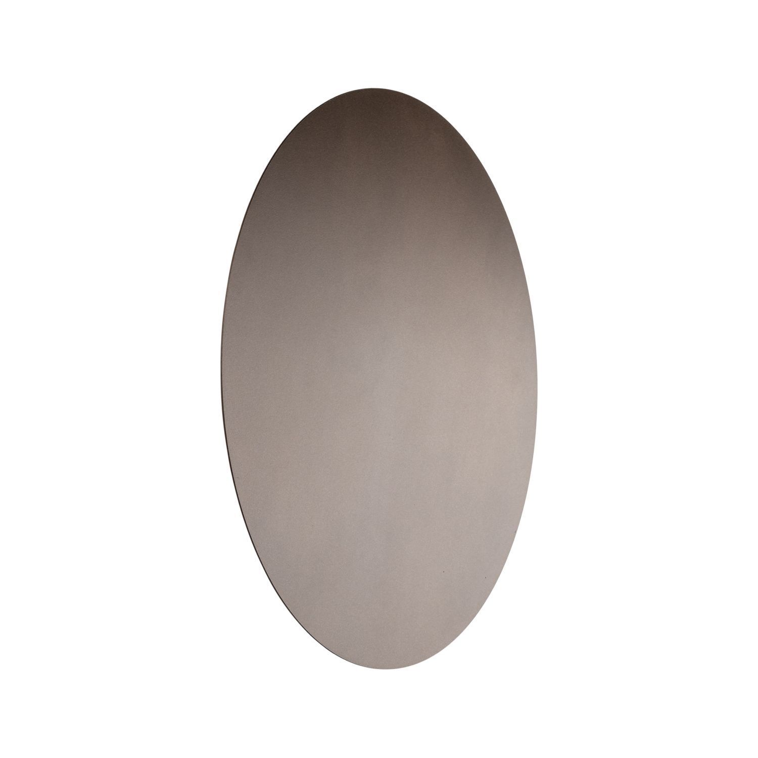 Wandlampe rund Metall Ø 20 cm 2x G9 indirektes Licht Braun