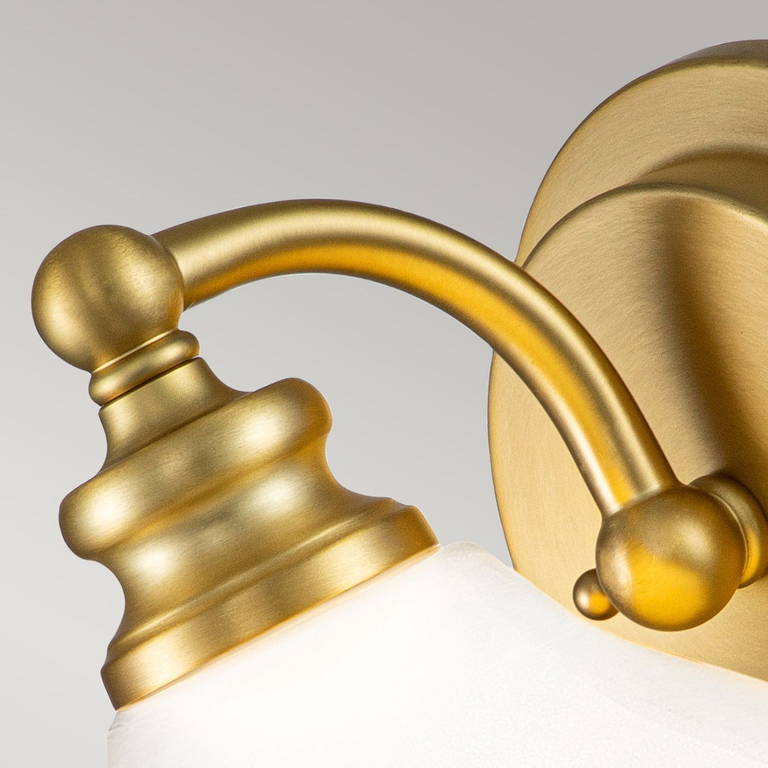 Badezimmerleuchte Metall Glas H: 19,1 cm IP44 mit G9 LED
