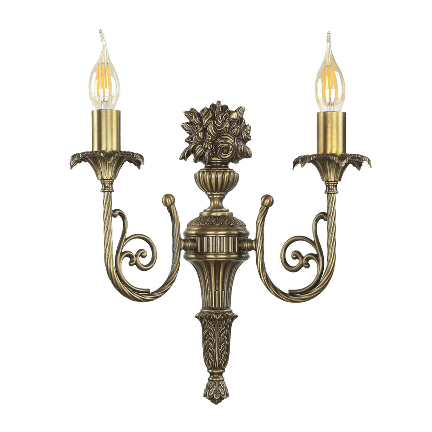 Leuchter, Lampe, Bronze