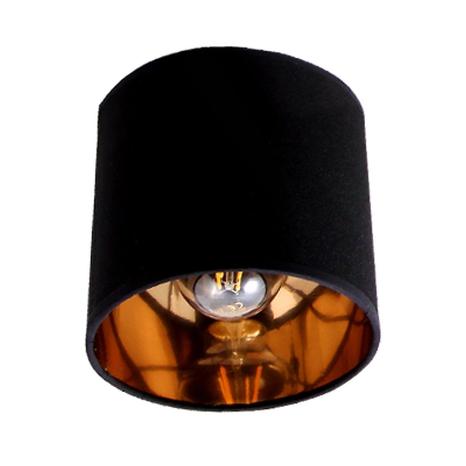 Lampe, Wandlampe, Wandleuchte, Schirm, Edison-Glühbirne