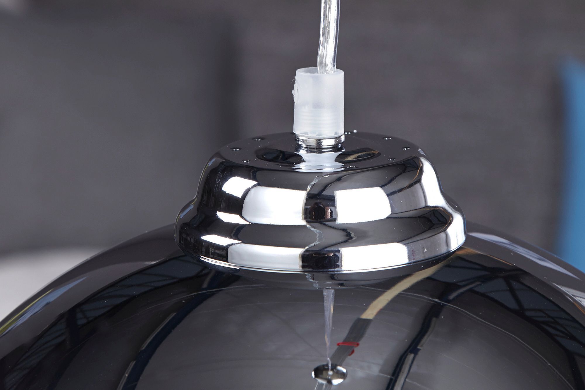 Pendellampe Ø30cm rund Retro Lampe Esszimmer Kugel