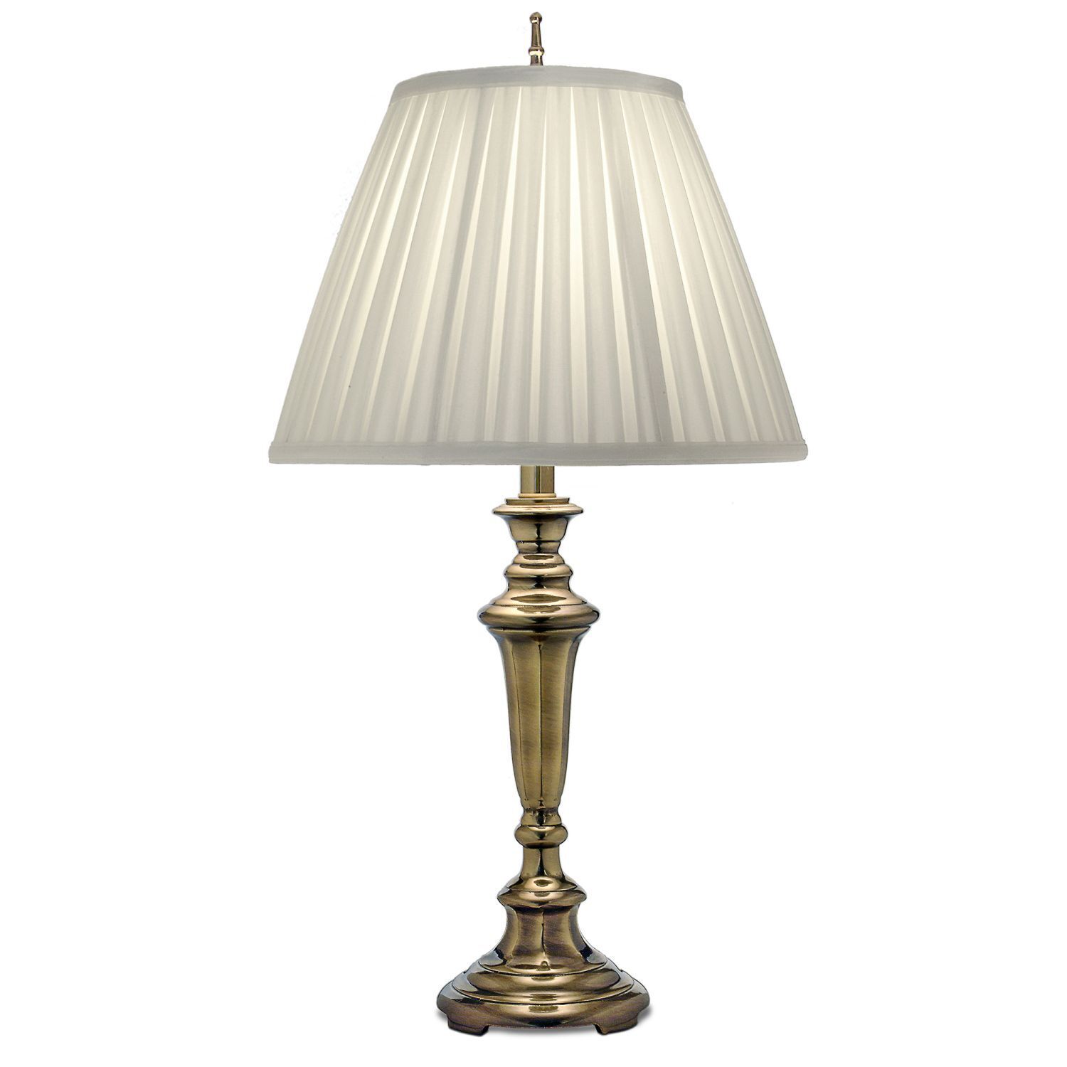 Tischleuchte PHINEA 74 cm hoch elegant Wohnzimmer Lampe, Tischlampe, Lampenschirm