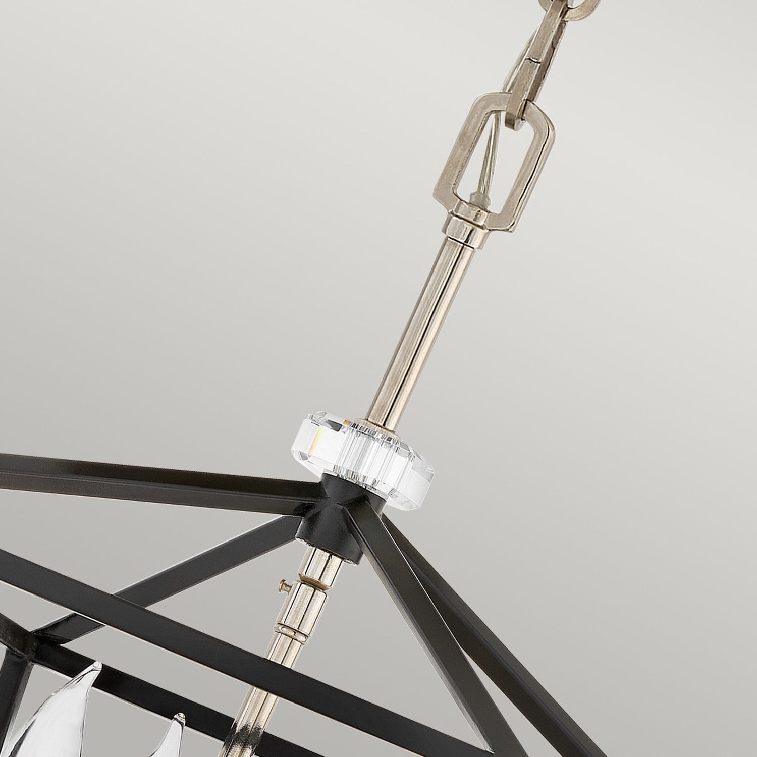 Pendelleuchte Metall B: 33 cm H: max. 202,2 cm E14