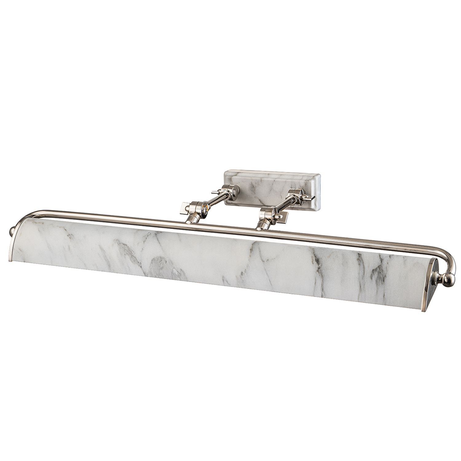 Bilderleuchte Marmor Optik 70 cm 4x E14 verstellbar Vintage