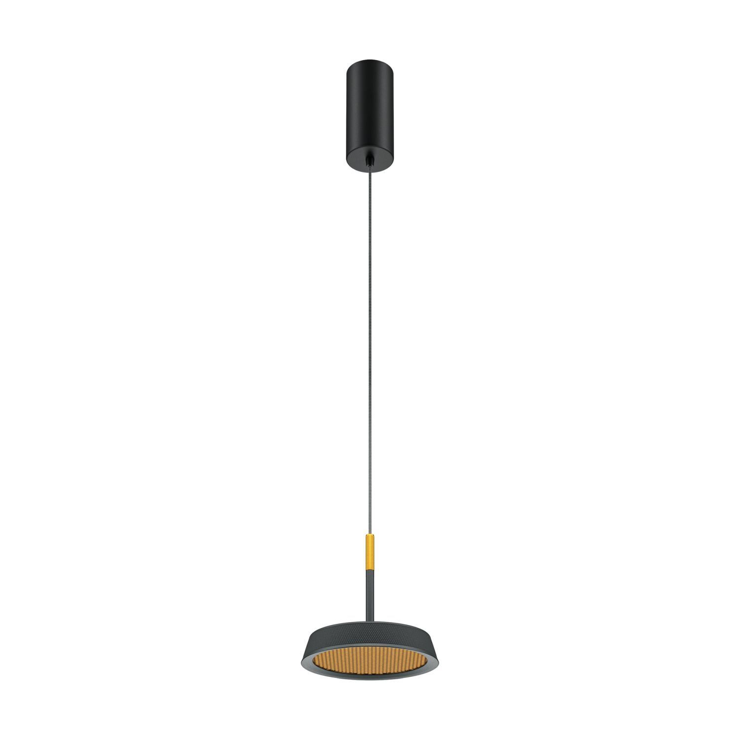 LED Hängelampe Aluminium 3000 K warmweißes Licht 650 lm