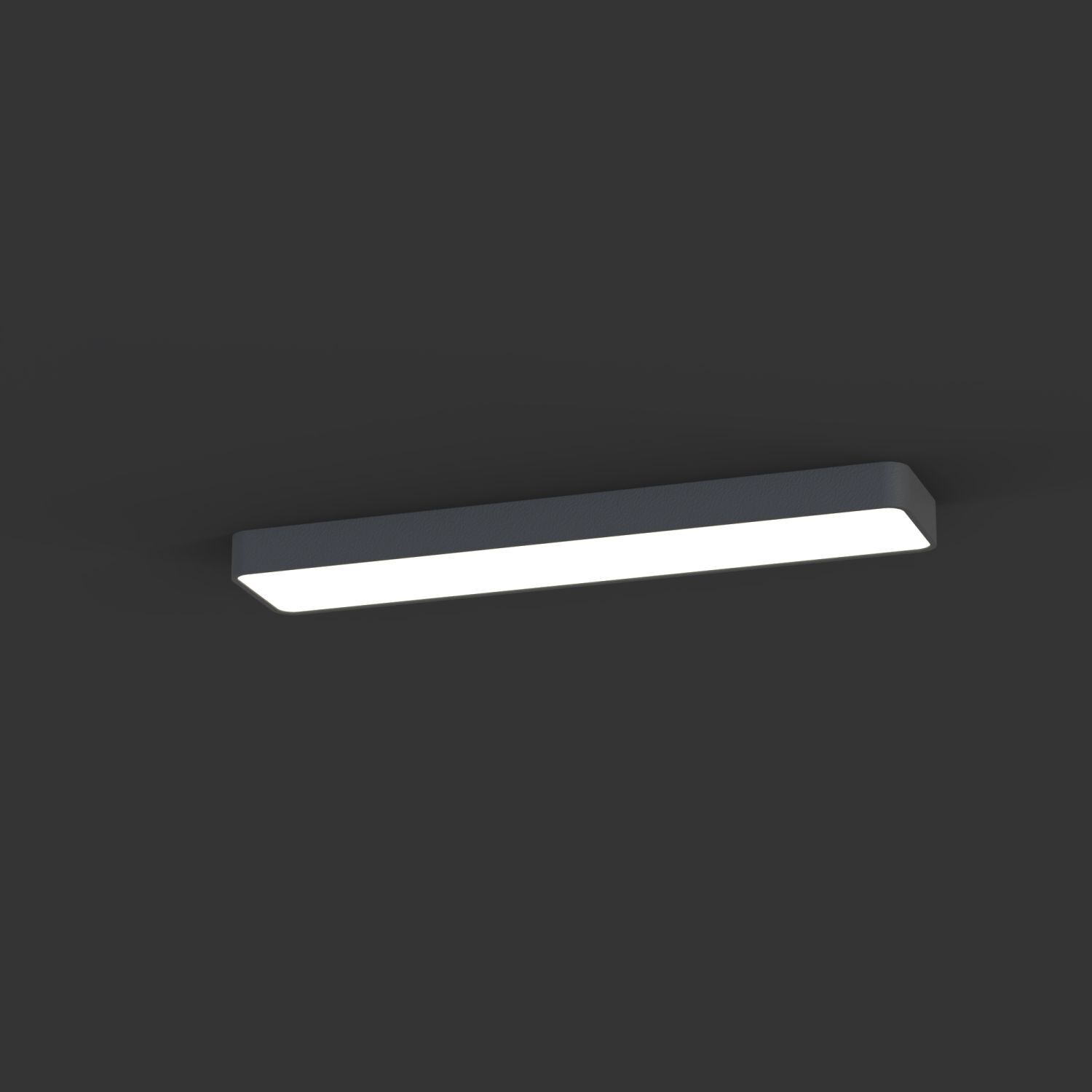 Deckenleuchte mit T8 LED warmweiß 3000 K 2300 lm Modern