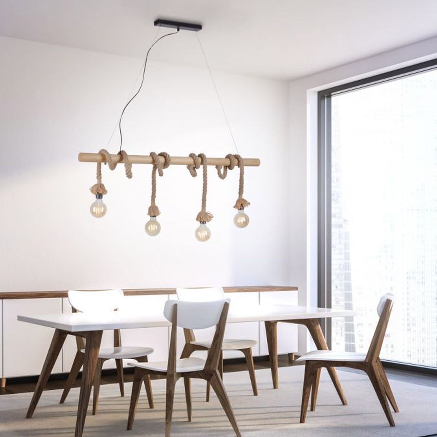 Esstisch, Tisch, Esszimmer, Innenarchitektur, Lampe