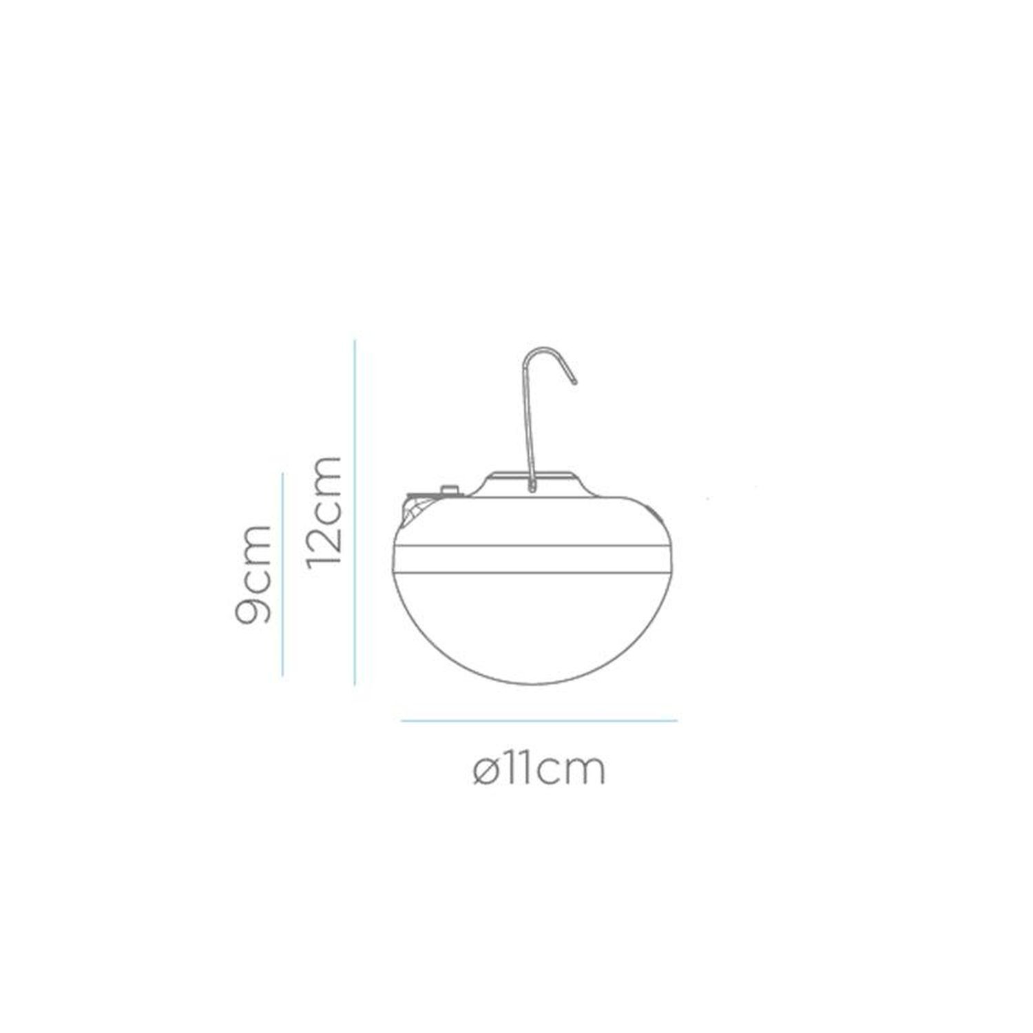 LED Leuchtmittel Akku USB Haken Magnet Ø 11 cm Fernbedienung CHERRY Sinken, Waschbeckenhahn