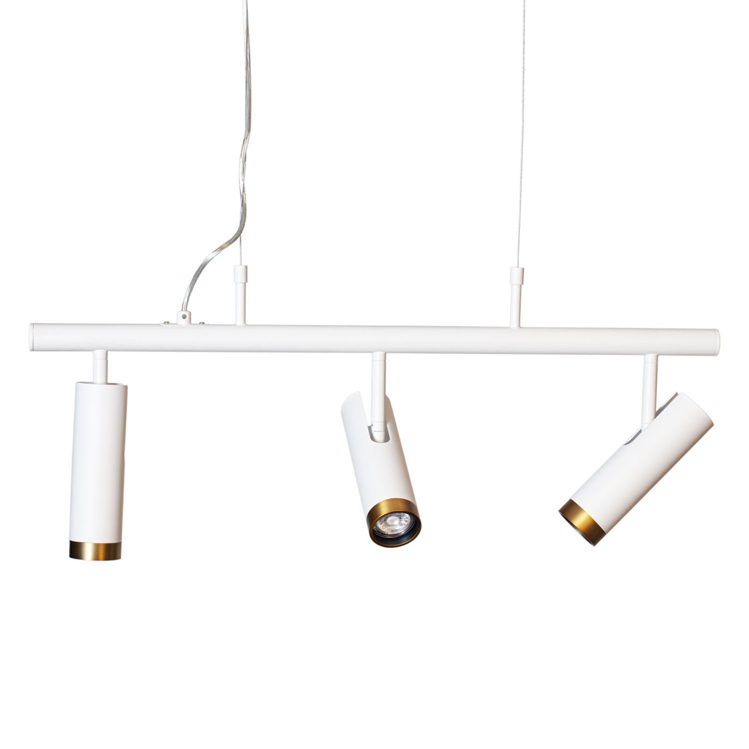 Pendelleuchte 3-flammig 80 cm breit H: max. 140 cm GU10 Lampe, Leuchte, Beleuchtung