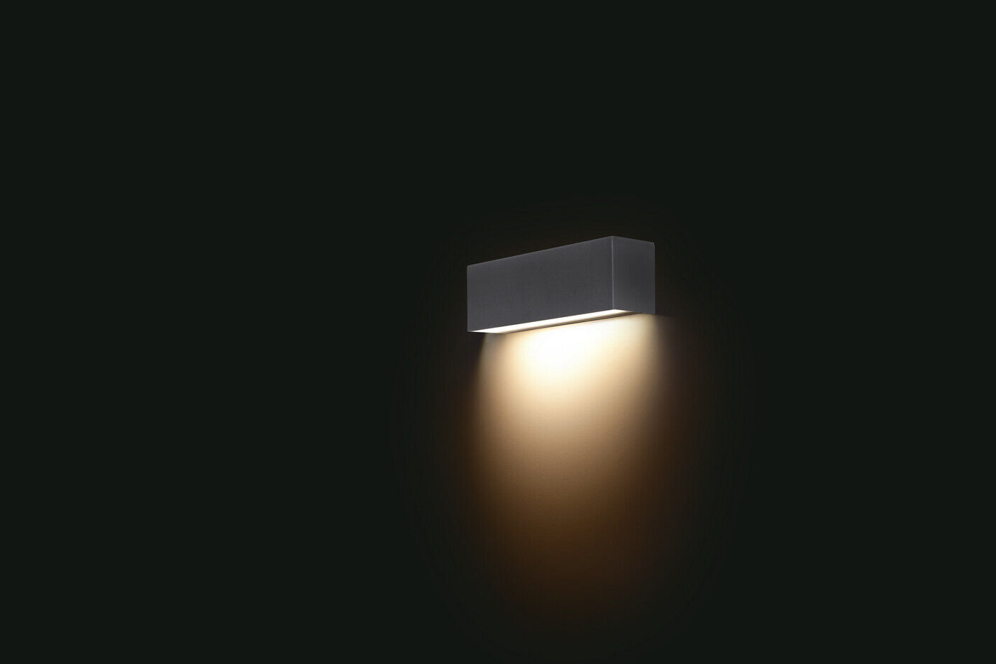Moderne Wandleuchte in Grau