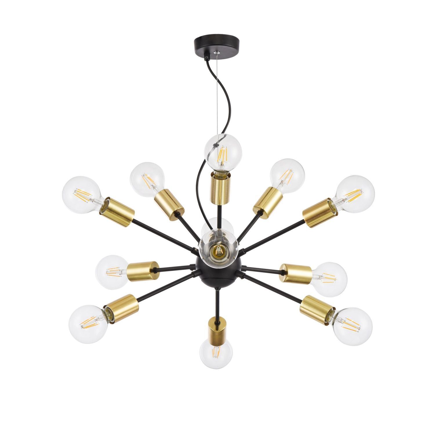 Pendelleuchte Metall B: 75 cm H: max. 156,2 cm E27
