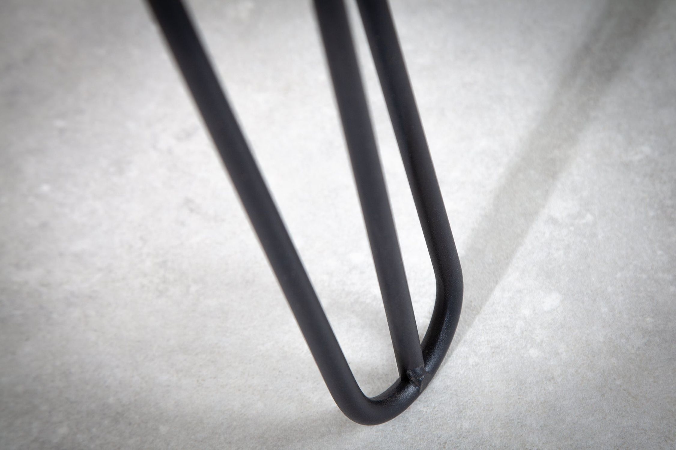 Schreibtisch mit Schublade in Eiche Schwarz 110x89 cm