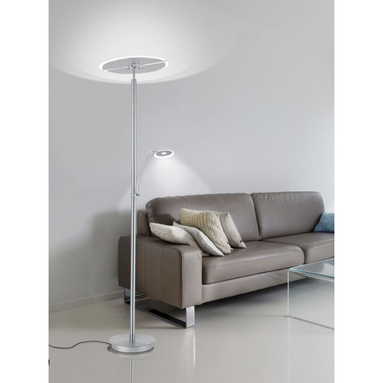 Lampe, Stehlampe, Couch, Mobiliar